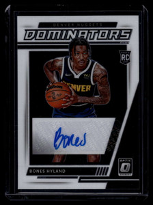 2021-22 Donruss Optic Dominators Signatures 17 Bones Hyland Rookie Auto 68/99