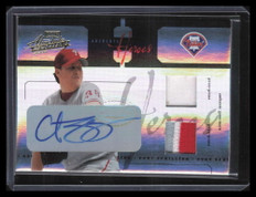 2005 Absolute Heroes Autograph Spectrum ah37 Curt Schilling Dual Patch Auto 1/5