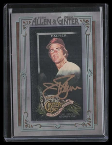 2022 Topps Allen &amp; Ginter X Framed Mini Autographs Gold Ink Jim Palmer Auto 2/5