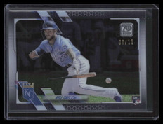 2021 Topps Update Clear us220 Kyle Isbel Rookie 7/10