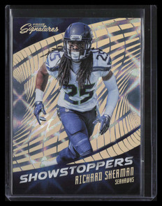 2016 Prime Signatures Showstoppers Galactic 5 Richard Sherman