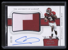 2018 National Treasures Collegiate 114 Calvin Ridley Rookie Patch Auto 83/99