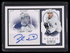 2010-11 Zenith National Treasures Autographs 213 Taylor Hall Rookie Auto 68/99