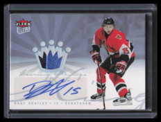 2005-06 Ultra Scoring Kings Patch Autographs KAPDH Dany Heatley Patch Auto 10/10