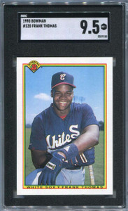 1990 Bowman 320 Frank Thomas Rookie SGC 9.5 MT+