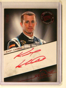 2013 Press Pass Redline Signatures Kasey Kahne auto autograph #D25/25