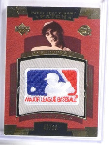 2004 UD Sweet Spot Classic Carl Hubbell MLB Logo Patch #D02/25 #SSPCH