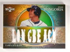 2013 Topps Triple Threads Evan Longoria Gold Jersey #D7/9 #TTR-EL3