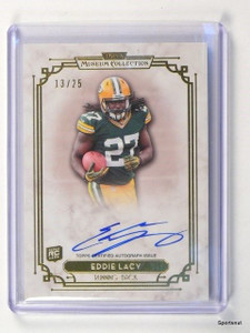 2013 Topps Museum Collection Eddie Lacy autograph auto rc rookie #D13/25