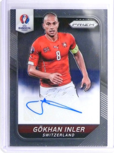 2016 Panini Prizm Soccer Euro Gokhan Inler autograph auto #S-GI