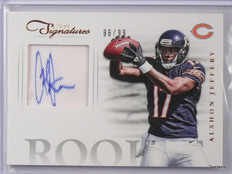 2012 Prime Signatures Alshon Jeffery autograph auto patch rc #D86/99 #18