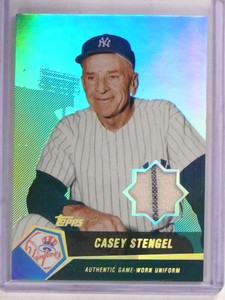 2004 Topps Clubhouse Relics Cassey Stengel jersey #D20/25 #CST