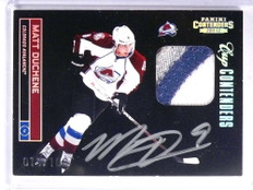 2011-12 Panini Contenders Cup Matt Duchene Patch Autograph #D018/100 #109
