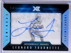 2017 Panini XR Endorsements Leonard Fournette autograph auto rc #D/49