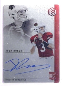 2018 Panini Elements Silver Josh Rosen autograph rc rookie #D20/99 #73