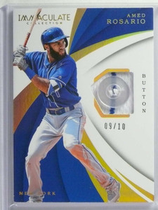 2018 Panini Immaculate Amed Rosario Jersey button #D09/10 #IS-AM