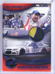 2015 Press Pass Burning Rubber Victory Dale Earnhardt Jr. tire #D23/50