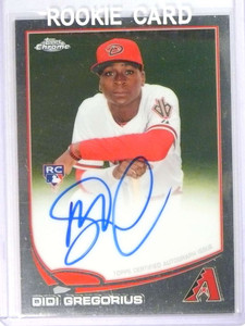 2013 Topps Chrome Didi Gregorius autograph auto rc rookie #65