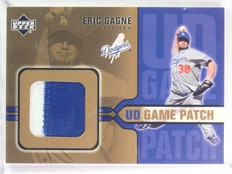 2005 Upper Deck UD Game 2clr Patch Eric Gagne SP/45 #EG