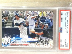 2018 Topps Holiday Gleyber Torres rc rookie #182 PSA 10 GEM MINT