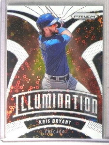 2020 Panini Prizm Kris Bryant Illumination Prizms White Donut Circles #D/5