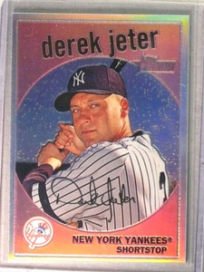 2008 Topps Heritage Derek Jeter Chrome Refractor #D379/559 #C72