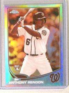 2013 Topps Chrome Sepia Refractor Anthony Rendon Rookie RC #D51/75 #128
