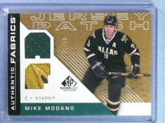 2007-08 SP Game Used Fabrics Mike Modano Jersey Patch #D01/50 #AFMM
