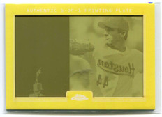 2008 Topps Chrome 50th Anniversary All Rookie Team Printing Plate Roy Oswalt 1/1