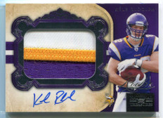 2011 Playoff National Treasures 310 Kyle Rudolph Rookie Patch Auto 23/99