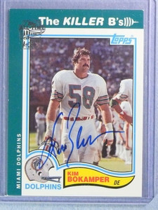 2004 Topps All-Time Fan Favorites Kim Bokamper Autograph Auto #KB