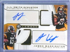2018 Limited Combos James Washington JuJu Smith-Schuster Patch Autograph #28/35