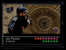 2000 Topps Subway Series FanFare Tokens ssr7 Jay Payton Subway Token