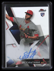 2018 Finest Autographs FASA Sandy Alcantara Rookie Auto (b)