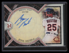2018 Topps Museum Archival Autographs Copper AABB Byron Buxton Auto 12/50