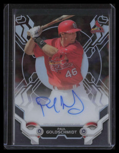 2019 Topps High Tek Autographs HTAPG Paul Goldschmidt Auto