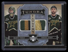 2007-08 Artifacts Tundra Tandems Icy Blue TTTZ Turco Zubov Dual Patch 18/25