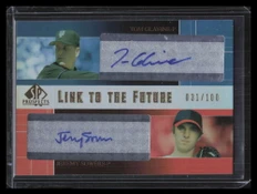 2004 SP Prospects Link to the Future Autographs Sowers Glavine Dual Auto 31/100