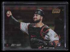 2021 Stadium Club Chrome Gold Refractor 241 Joey Bart Rookie 4/50