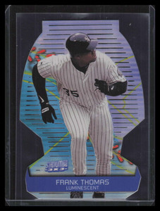 2000 Stadium Club 3 x 3 Luminescent 10b Frank Thomas