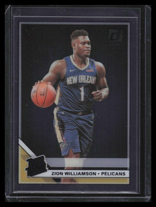 2019-20 Clearly Donruss Purple 51 Zion Williams RR Rated Rookie