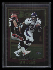 2000 Bowman Gold 124 Terrell Davis 52/99