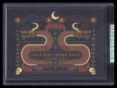 2023 Gas Dave Matthews Band PNC Bank Arts Center Poster Card 123/150