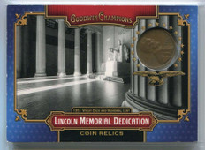 2022 UD Goodwin Champions Lincoln Memorial Dedication 1951 Wheat Back Penny 5/22