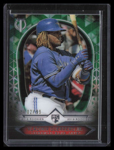 2019 Topps Tribute '19 Rookies Green 19r11 Vladimir Guerrero Jr. Rookie 2/99
