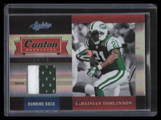 2011 Absolute Canton Materials Spectrum Prime 8 LaDainian Tomlinson Patch 2/10