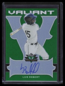 2018 Leaf Valiant balr1 Luis Robert Rookie Auto 43/99