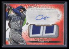 2022 Topps Inception Autographs Orange Alfonso Rivas Rookie Patch Auto 2/10