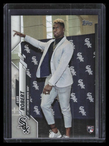 2020 Topps Update Photo Variations u173a Luis Robert In Suit Rookie SP