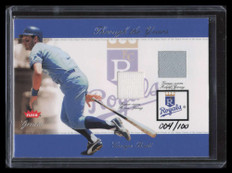 2002 Greats of the Game Through the Years Level 2 George Brett Dual Jersey 4/100